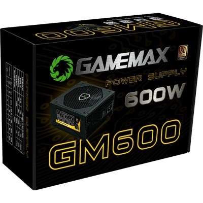 Fonte Alimentação Para Pc Atx Gamemax 500w Gm500 Pfc 80 Plus
