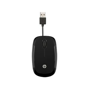 Mouse con cable HP X1250 negro (H6F02AA)