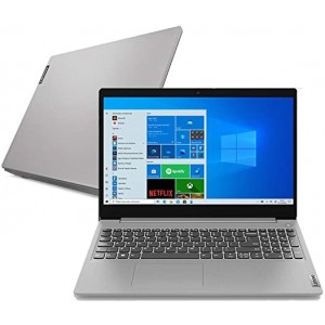 Notebook Ideapad 3i-15IML i3 Linux 4GB 256GB SSD 15,6 82BSS00100 Lenovo