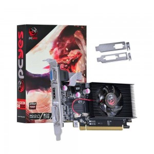 PLACA DE VIDEO AMD RADEON R5 230 2GB DDR3 64 BITS COM KIT LOW PROFILE INCLUSO 