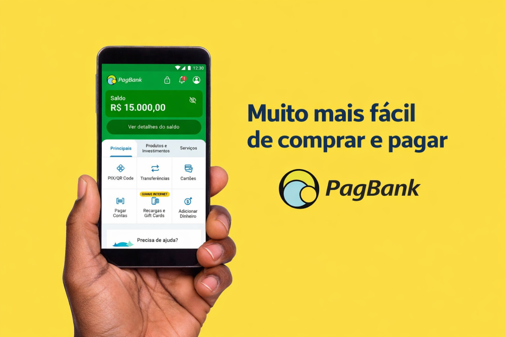 Fácil de Pagar com PagBank na By Tech Informática
