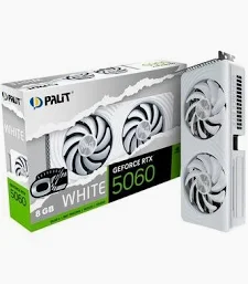 PLACA DE VIDEO PALIT GEFORCE RTX 5060 WHITE OC 8GB GDDR7 128 BITS - NE75060U19P1-GB2063M